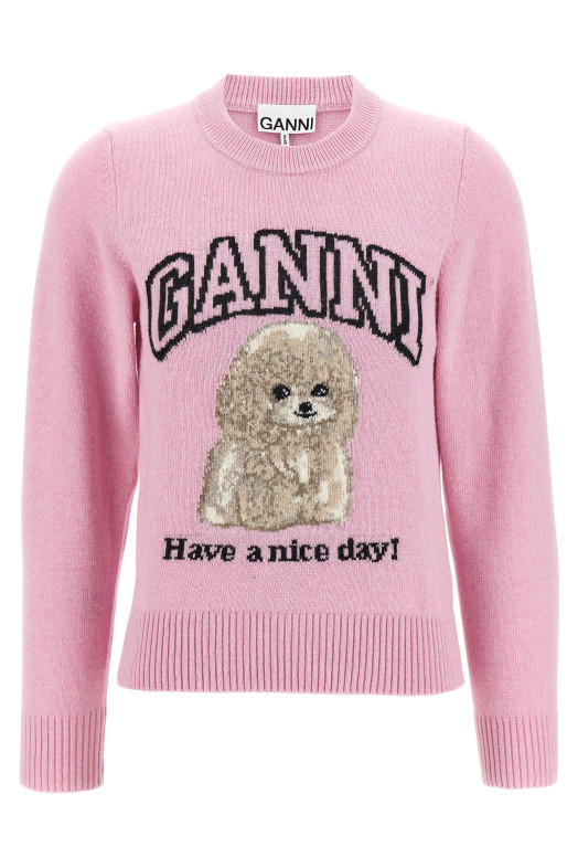 'Pink Poodle' sweater Pink 'Pink Poodle' sweater Pink