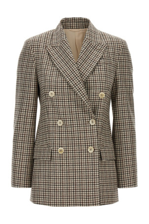 Blazer check Monile Beige Blazer check Monile Beige