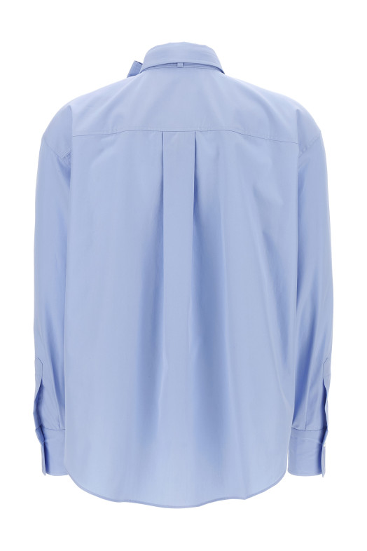 'Shiny Flap Detail' shirt BLUE 'Shiny Flap Detail' shirt BLUE