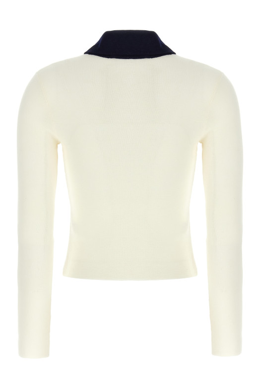 'Cream Merino Wool' cardigan White 'Cream Merino Wool' cardigan White
