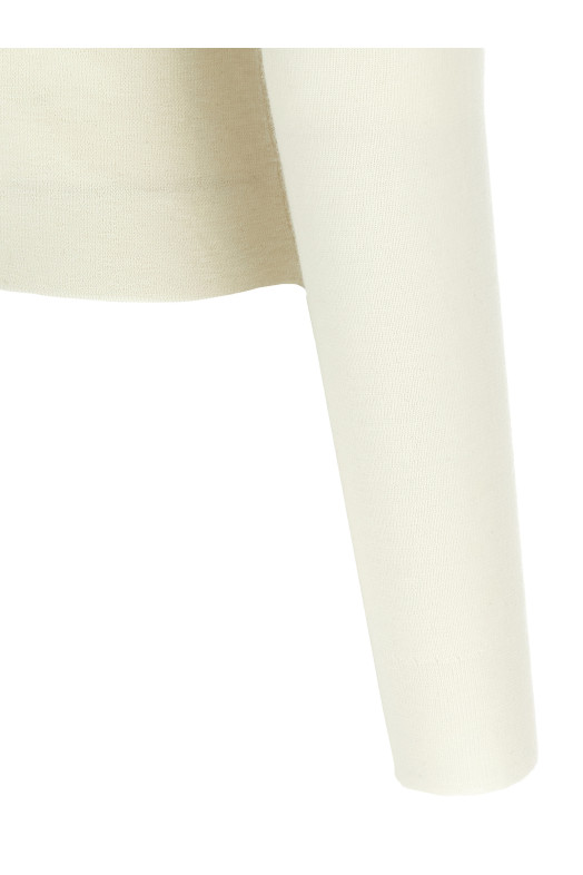 'Cream Merino Wool' cardigan White 'Cream Merino Wool' cardigan White