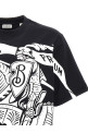 Футболка BURBERRY 'EKD' Черно-серый 8095058BLACK