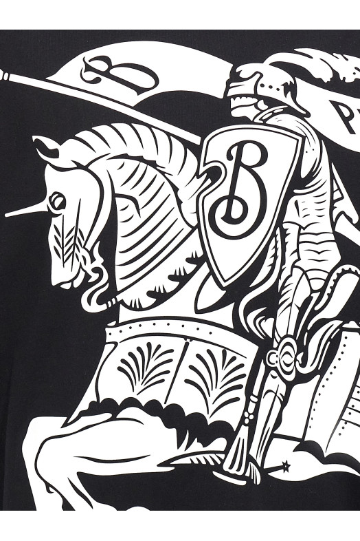 Футболка BURBERRY 'EKD' Черно-серый 8095058BLACK