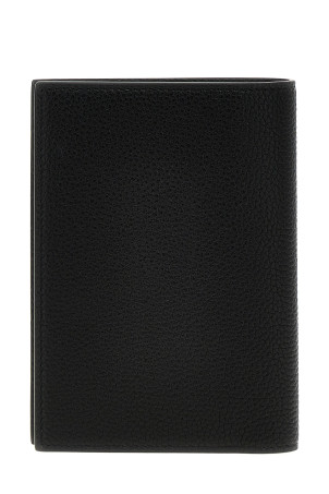 Logo passport holder Black Logo passport holder Black