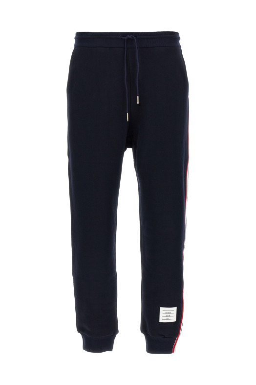 Джоггеры THOM BROWNE 'Classic Loopback Stripe' Синий MJQ066A03377415 Джоггеры THOM BROWNE 'Classic Loopback Stripe' Синий MJQ066A03377415