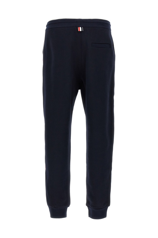 Джоггеры THOM BROWNE 'Classic Loopback Stripe' Синий MJQ066A03377415 Джоггеры THOM BROWNE 'Classic Loopback Stripe' Синий MJQ066A03377415