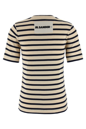 Смугаста футболка Багатобарвна JIL SANDER J40GC0111J46497124 Смугаста футболка Багатобарвна JIL SANDER J40GC0111J46497124