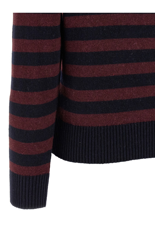'Graphic Wool Mix Poodle Stripe' sweater Multicolor 'Graphic Wool Mix Poodle Stripe' sweater Multicolor