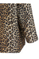 'Leopard Printed Canvas Midi' jacket Brown 'Leopard Printed Canvas Midi' jacket Brown
