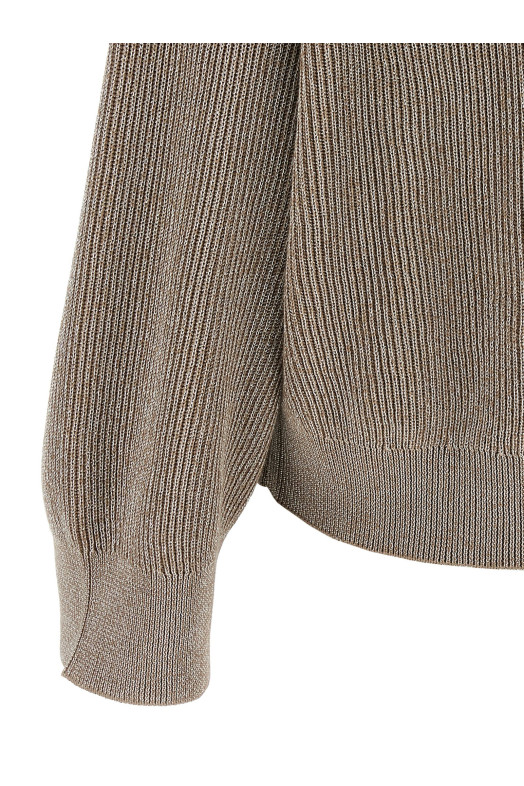 'Sparkling' sweater Beige 'Sparkling' sweater Beige