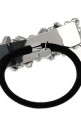 'Multi Crystal' hair elastic Silver