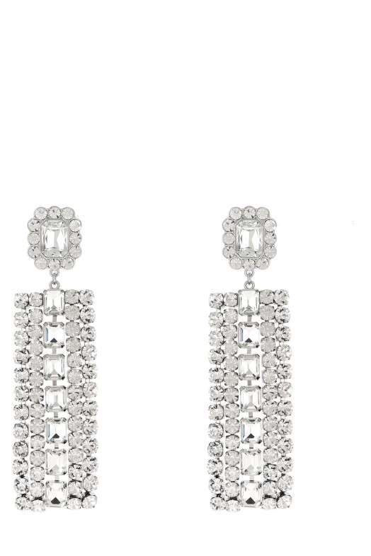 Серьги SELF PORTRAIT 'Multi Crystal Droplet' Серебро PF25603ESLSILVER Серьги SELF PORTRAIT 'Multi Crystal Droplet' Серебро PF25603ESLSILVER