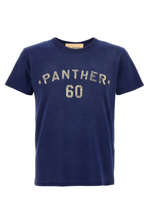 Valentino Garavani 'Panther' T-shirt Blue
