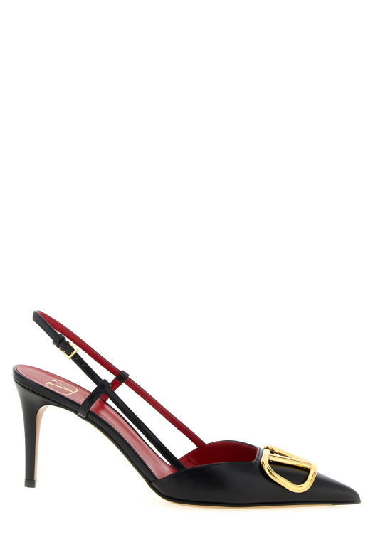Valentino Garavani 'VLogo Signature' slingback Black W2S0R01DSH0NO Valentino Garavani 'VLogo Signature' slingback Black W2S0R01DSH0NO