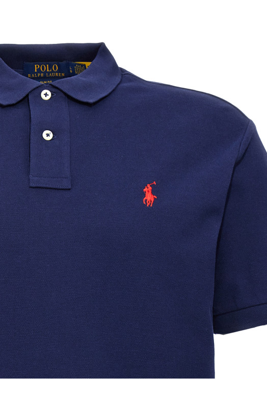 Рубашка-поло с логотипом Синий POLO RALPH LAUREN 710795080007
