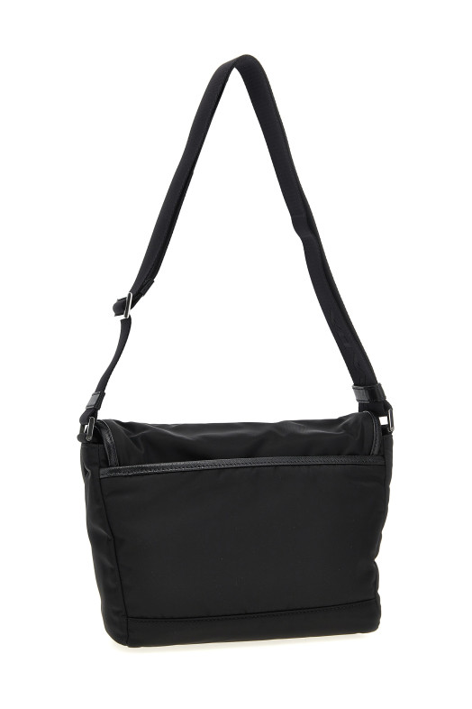 Re-Nylon shoulder strap Black