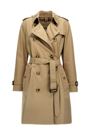 Тренч BURBERRY 'Kensington' Бежевий 8079411HONEY