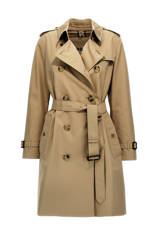Тренч BURBERRY 'Kensington' Бежевий 8079411HONEY