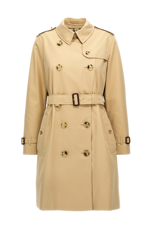 Тренч BURBERRY 'Kensington' Бежевий 8079411HONEY Тренч BURBERRY 'Kensington' Бежевий 8079411HONEY