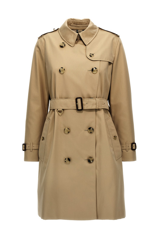 Тренч BURBERRY 'Kensington' Бежевий 8079411HONEY