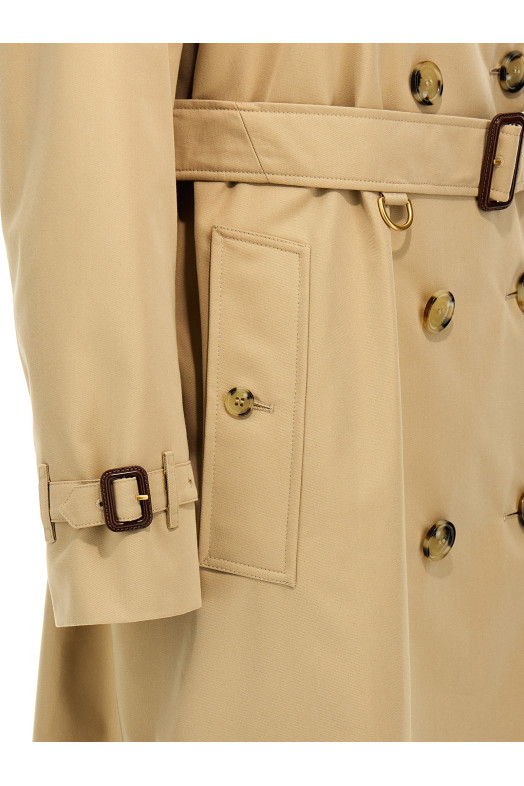 Тренч BURBERRY 'Kensington' Бежевий 8079411HONEY Тренч BURBERRY 'Kensington' Бежевий 8079411HONEY