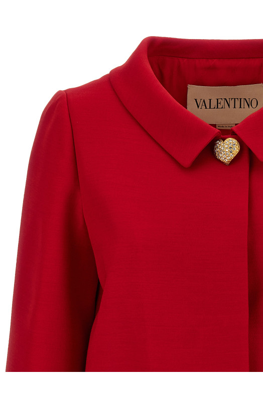 Красный блейзер Valentino Garavani Crepe Couture B3CE3Y01CFR9M Красный блейзер Valentino Garavani Crepe Couture B3CE3Y01CFR9M