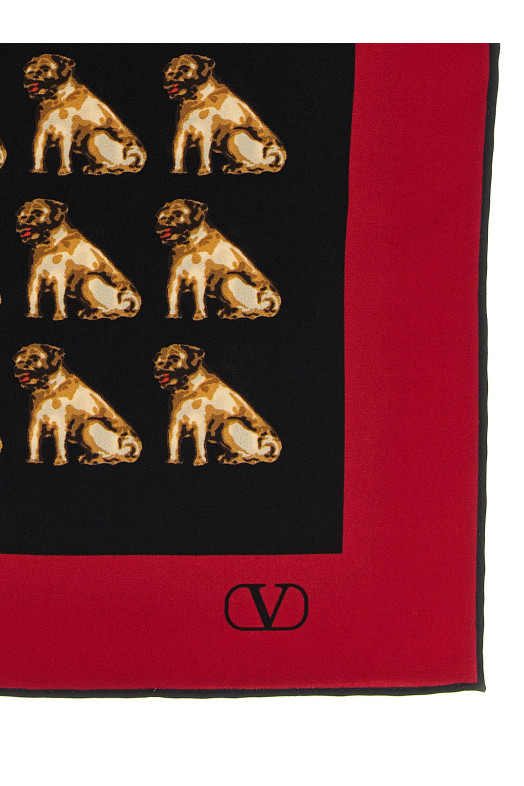 Шарф Valentino Garavani 'Petit Charles' Різнокольоровий W2EK001QLKCEX