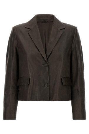 Blazer nappa Monile Brown