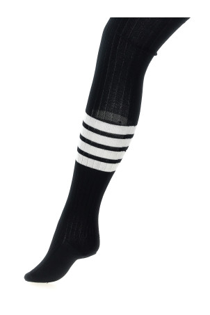 '4 bar’ socks Black