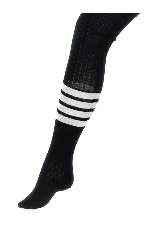 '4 bar’ socks Black
