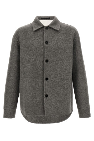 Шерстяная толстовка Серый JIL SANDER J23BN0006J40020034 Шерстяная толстовка Серый JIL SANDER J23BN0006J40020034