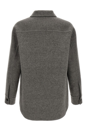 Шерстяная толстовка Серый JIL SANDER J23BN0006J40020034 Шерстяная толстовка Серый JIL SANDER J23BN0006J40020034