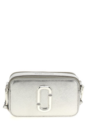 Сумка через плече MARC JACOBS 'The Metallic Snapshot' Срібло 2F3HCR056H01040 Сумка через плече MARC JACOBS 'The Metallic Snapshot' Срібло 2F3HCR056H01040