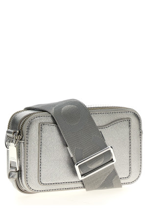 Сумка через плече MARC JACOBS 'The Metallic Snapshot' Срібло 2F3HCR056H01040 Сумка через плече MARC JACOBS 'The Metallic Snapshot' Срібло 2F3HCR056H01040