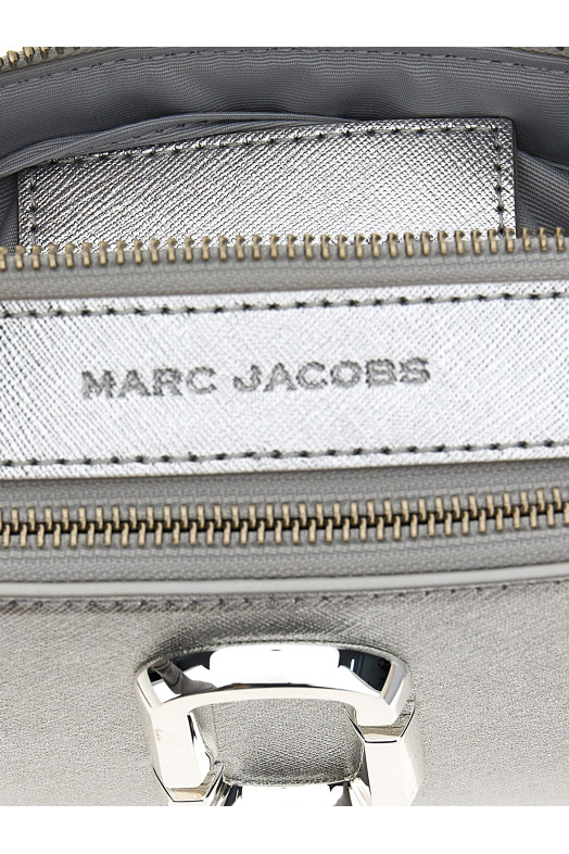 Сумка кроссбоди MARC JACOBS 'The Metallic Snapshot' серебристая 2F3HCR056H01040 Сумка кроссбоди MARC JACOBS 'The Metallic Snapshot' серебристая 2F3HCR056H01040