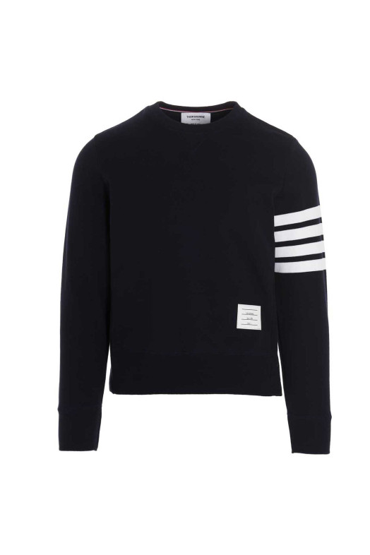 '4 bar’ sweatshirt Blue