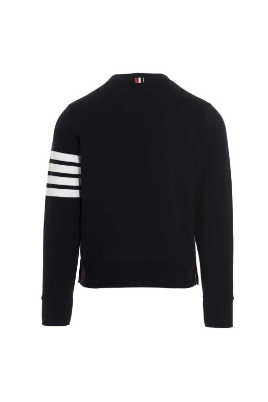 '4 bar’ sweatshirt Blue