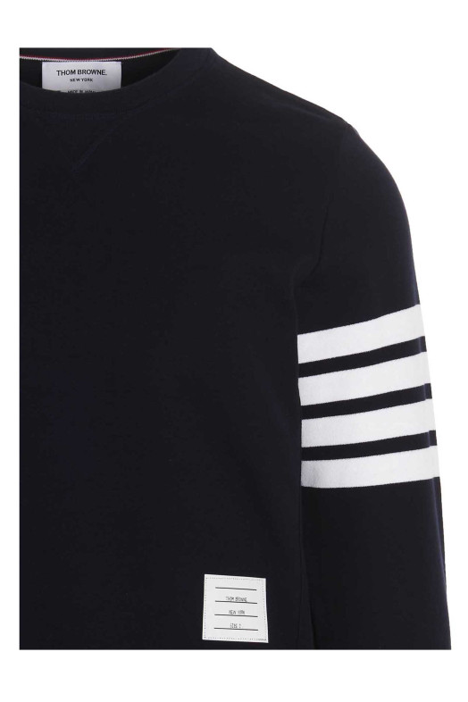 '4 bar’ sweatshirt Blue