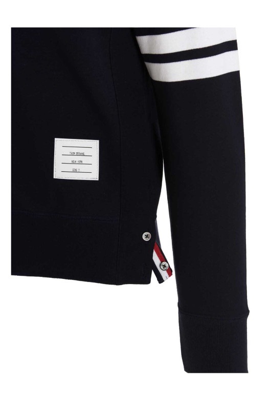 '4 bar’ sweatshirt Blue