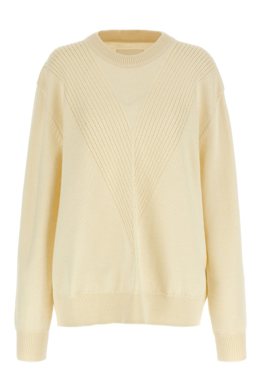 Шерстяной свитер Белый JIL SANDER J22GP0253J14776280 Шерстяной свитер Белый JIL SANDER J22GP0253J14776280