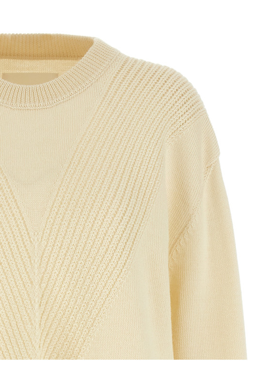 Шерстяной свитер Белый JIL SANDER J22GP0253J14776280 Шерстяной свитер Белый JIL SANDER J22GP0253J14776280