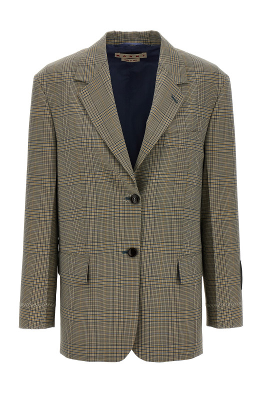 Блейзер Принц Уэльский Многоцветный MARNI GIMA0298SUUTP794CHW25