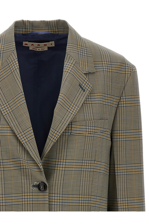 Блейзер Принц Уэльский Многоцветный MARNI GIMA0298SUUTP794CHW25