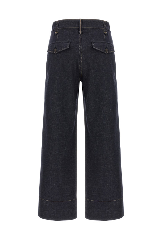 Джинси BRUNELLO CUCINELLI 'Sartorial Square' сині MP134P4026C001 Джинси BRUNELLO CUCINELLI 'Sartorial Square' сині MP134P4026C001