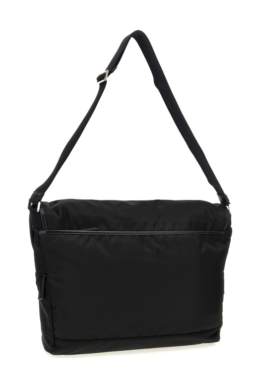 Ремінь через плече з нейлону Чорний PRADA 2VD052VKOH2DMGF0002