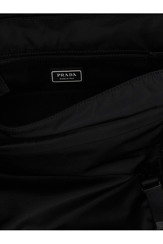 Ремінь через плече з нейлону Чорний PRADA 2VD052VKOH2DMGF0002