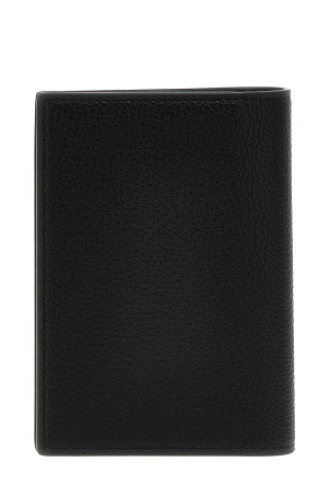 Logo passport holder Black Logo passport holder Black