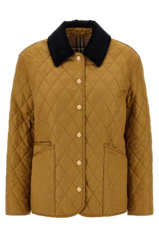 Quilted jacket Beige