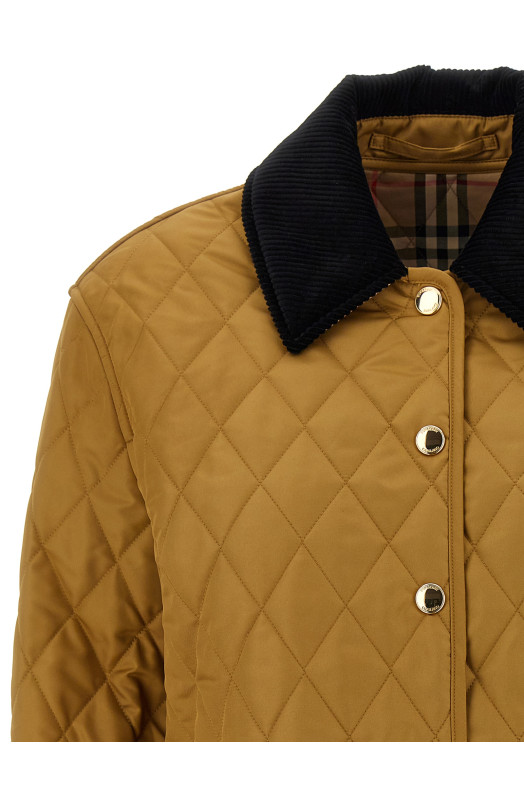Quilted jacket Beige