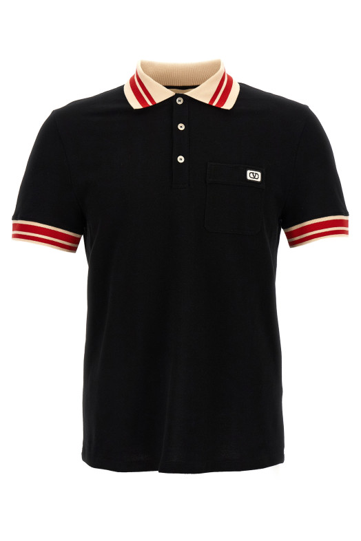 Polo Valentino Garavani VLogo Black